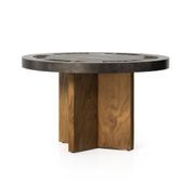 Poker Table in Natural Brown Guanacaste gallery detail image