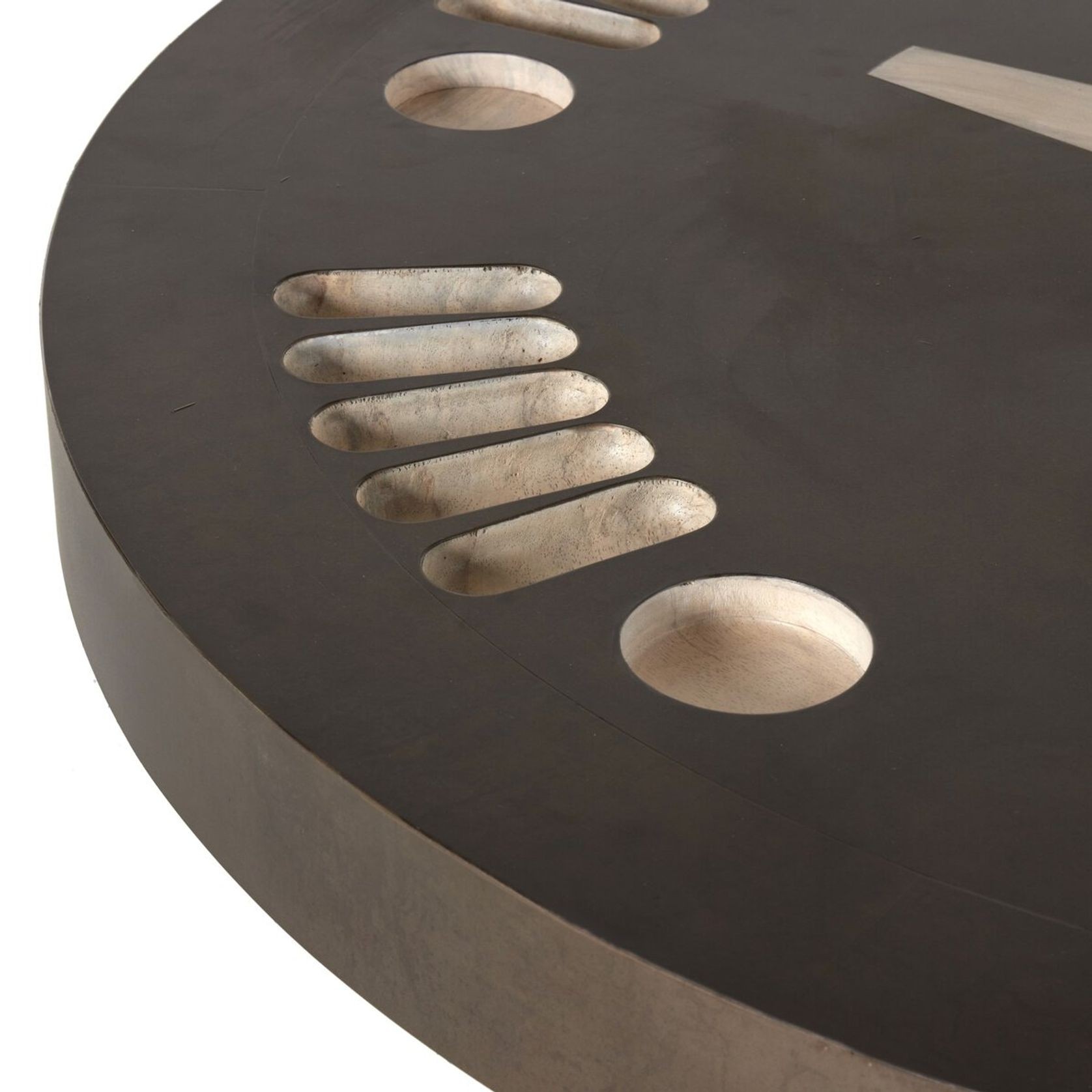 Poker Table in Bleached Guanacaste gallery detail image