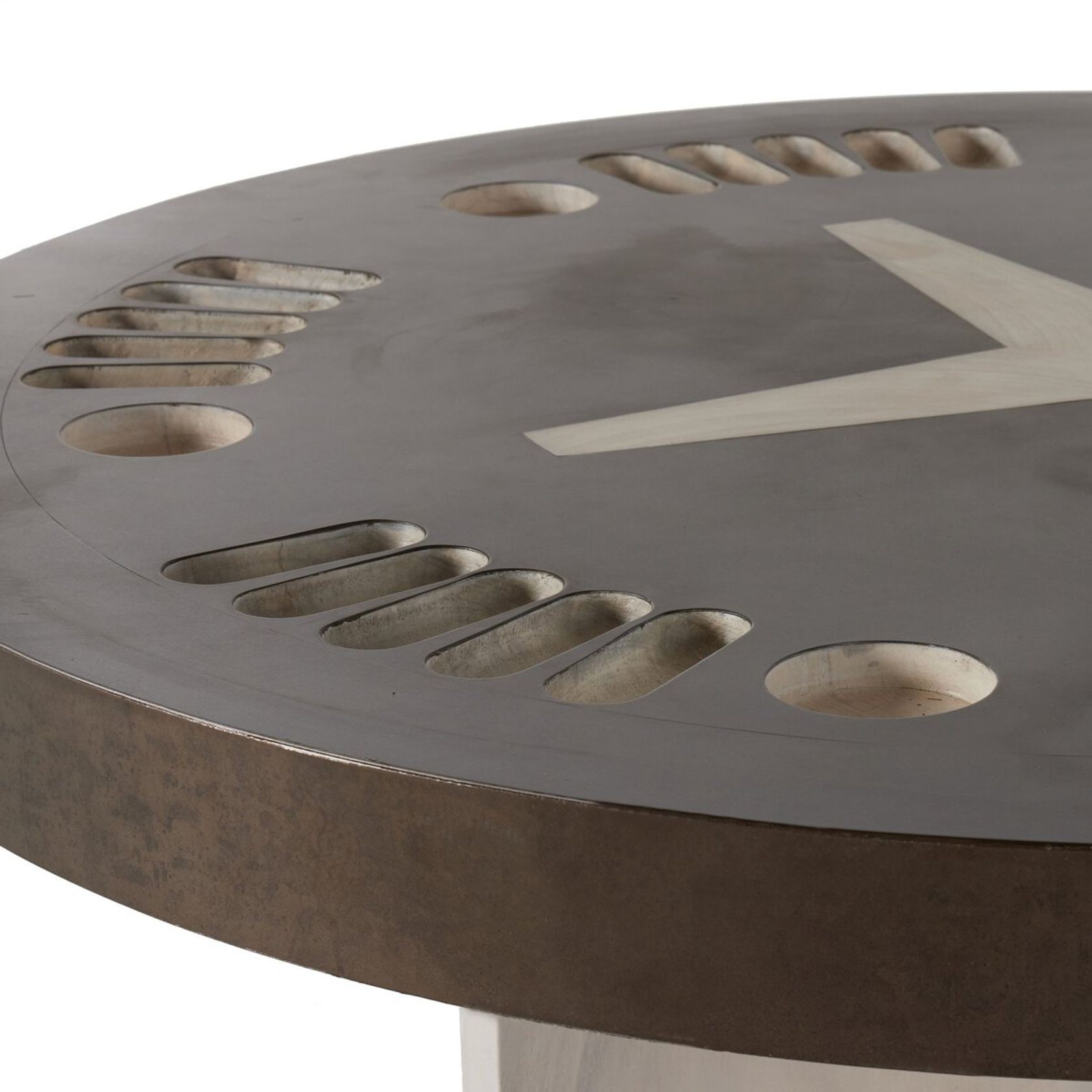 Poker Table in Bleached Guanacaste gallery detail image