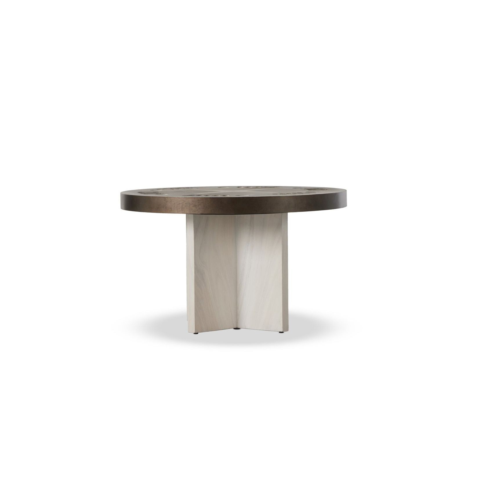 Poker Table in Bleached Guanacaste gallery detail image