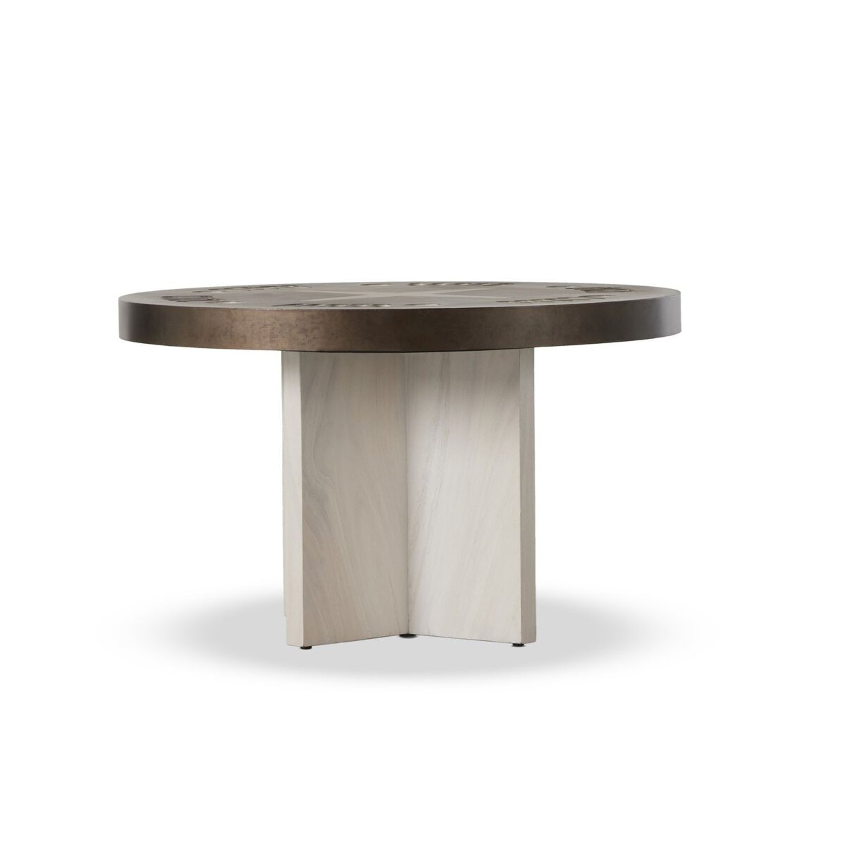 Poker Table in Bleached Guanacaste gallery detail image
