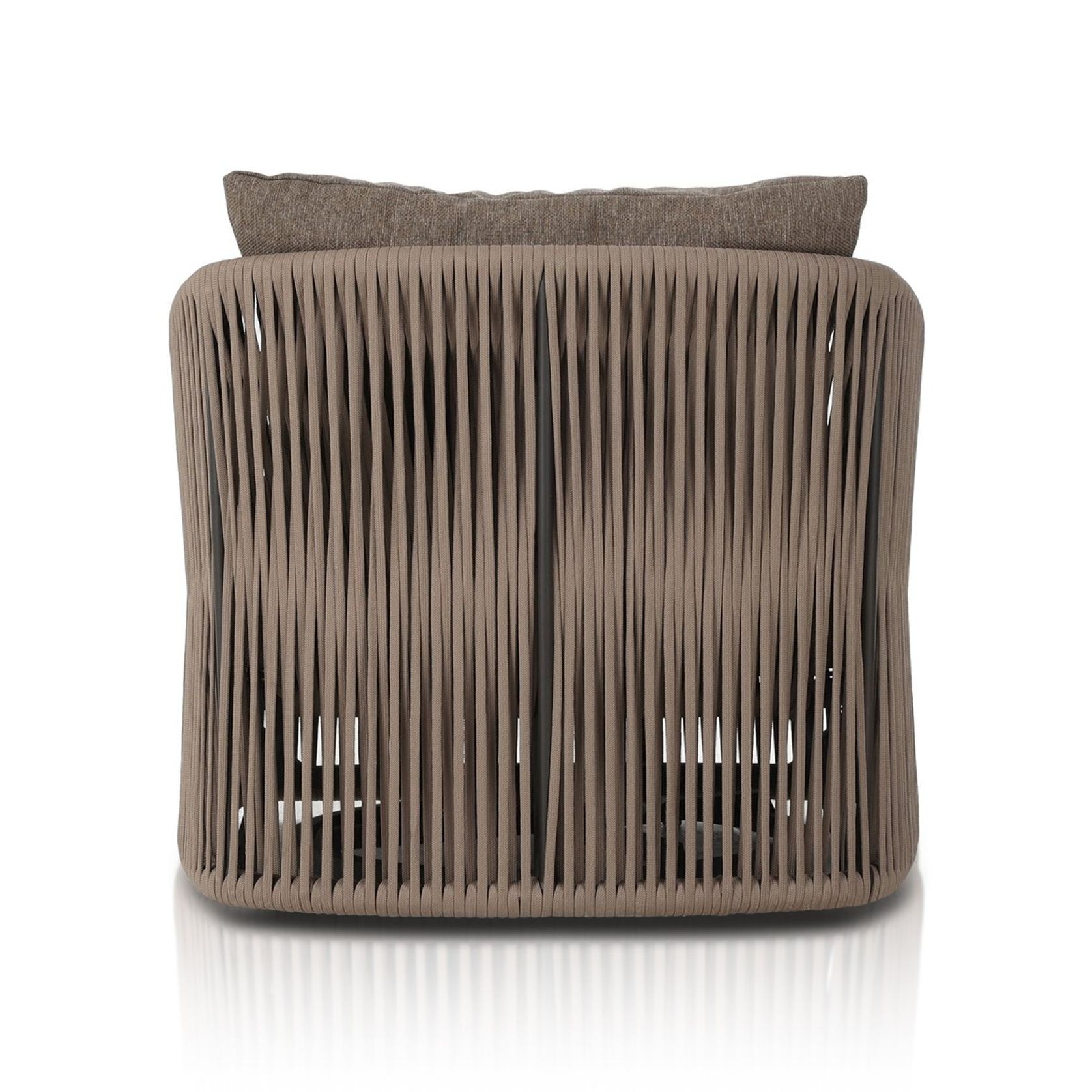 Porto Outdoor Swivel Chair in Ellor Brown gallery detail image