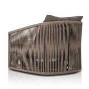 Porto Outdoor Swivel Chair in Ellor Brown gallery detail image