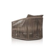 Porto Outdoor Swivel Chair in Ellor Brown gallery detail image