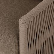Porto Outdoor Swivel Chair in Ellor Brown gallery detail image
