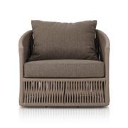 Porto Outdoor Swivel Chair in Ellor Brown gallery detail image
