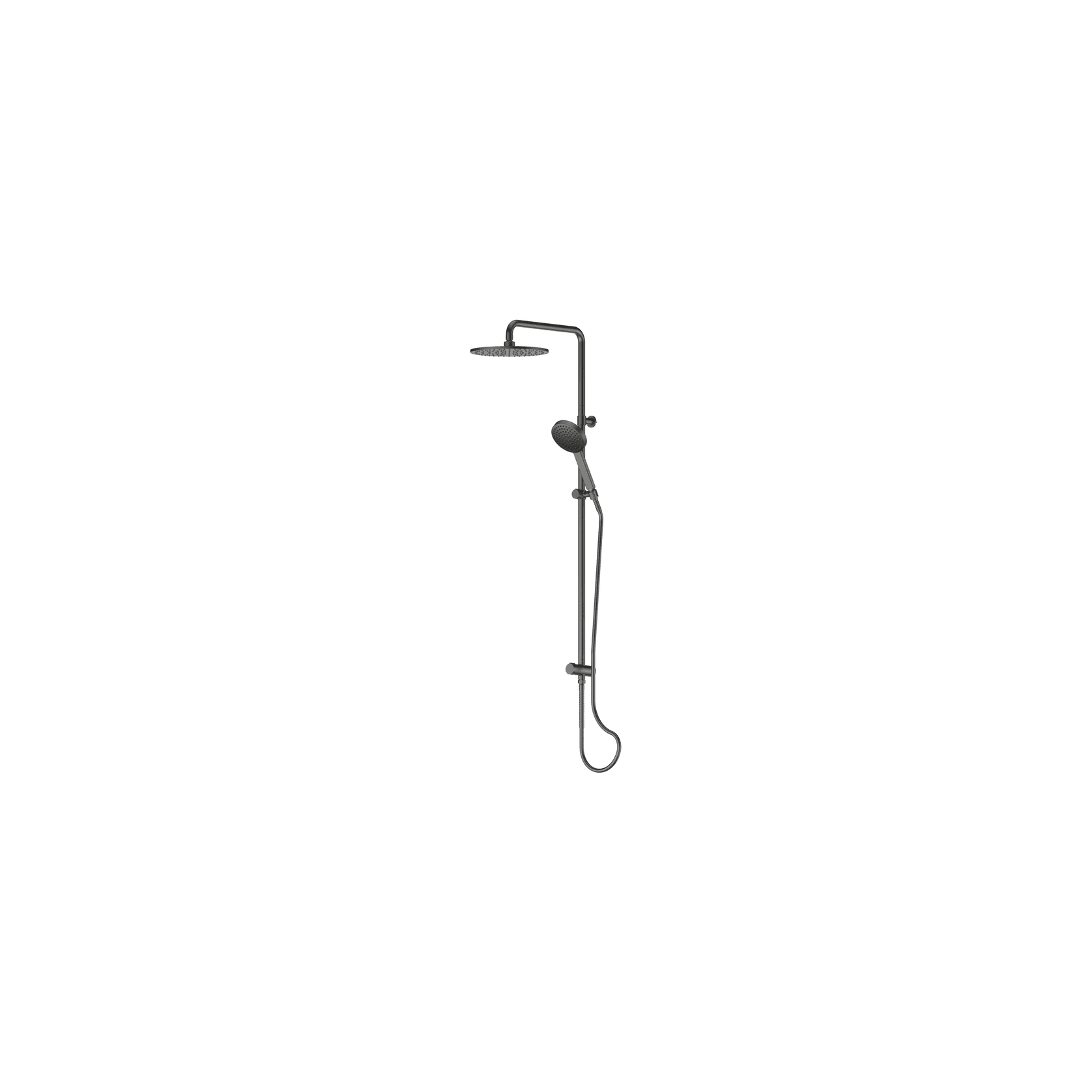 Lavish Brass Twin Rail Shower gallery detail image