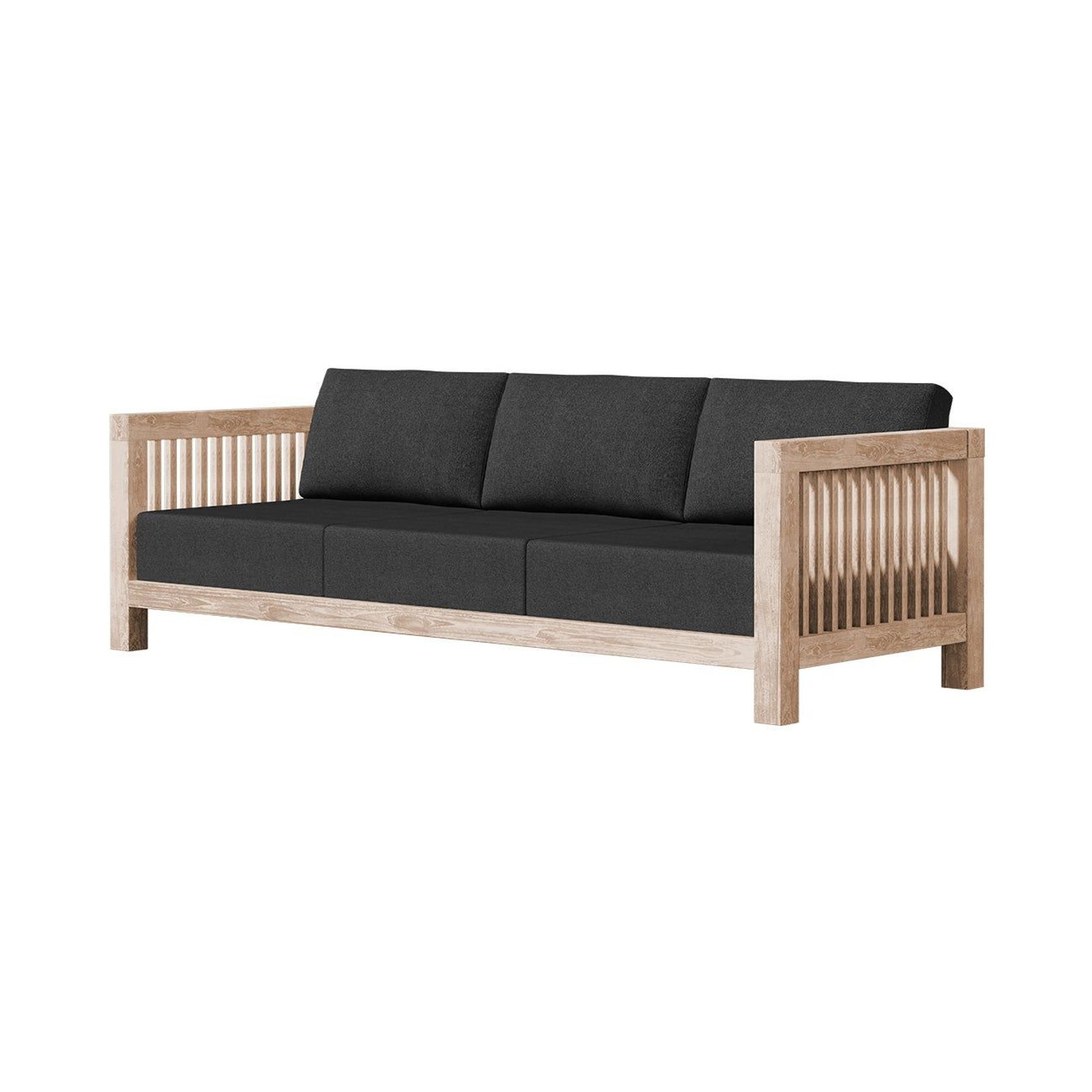 Cardrona Teak Three Seater Sofa gallery detail image