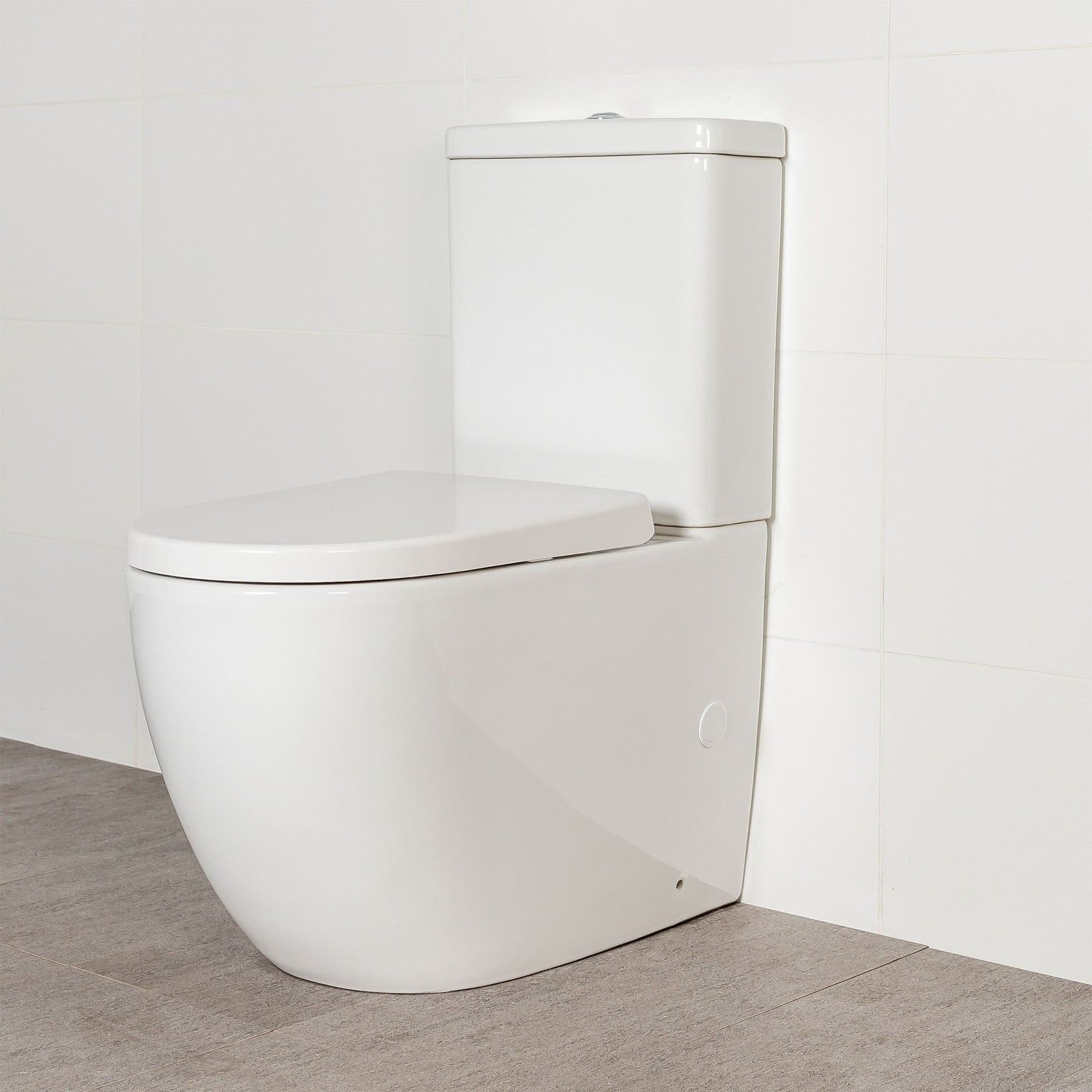 Milu Crest Back-to-wall Toilet Suite with Odourless by Expella gallery detail image