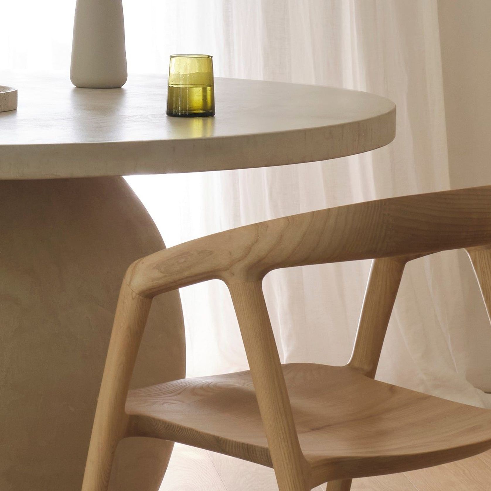 Natural Maki Dining Chair gallery detail image