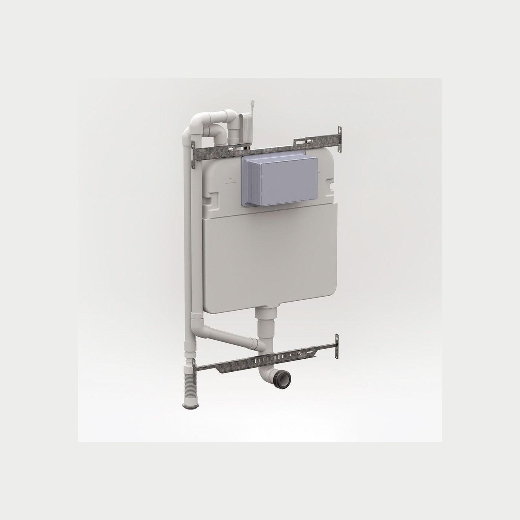 Milu In-wall Cistern with Odourless by Expella for Wall Hung Pans gallery detail image