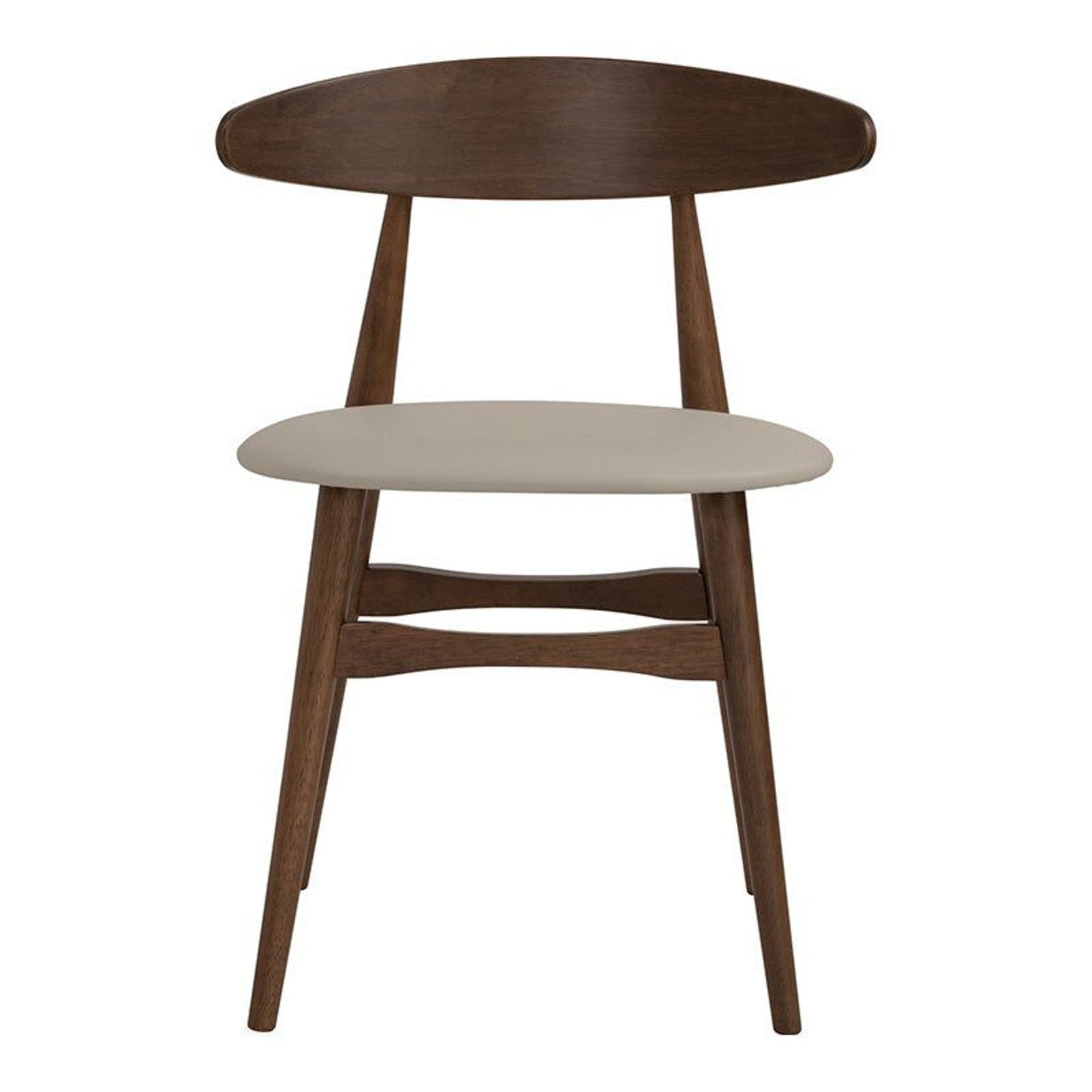 TELYN Dining Chair - Cocoa + Cream gallery detail image