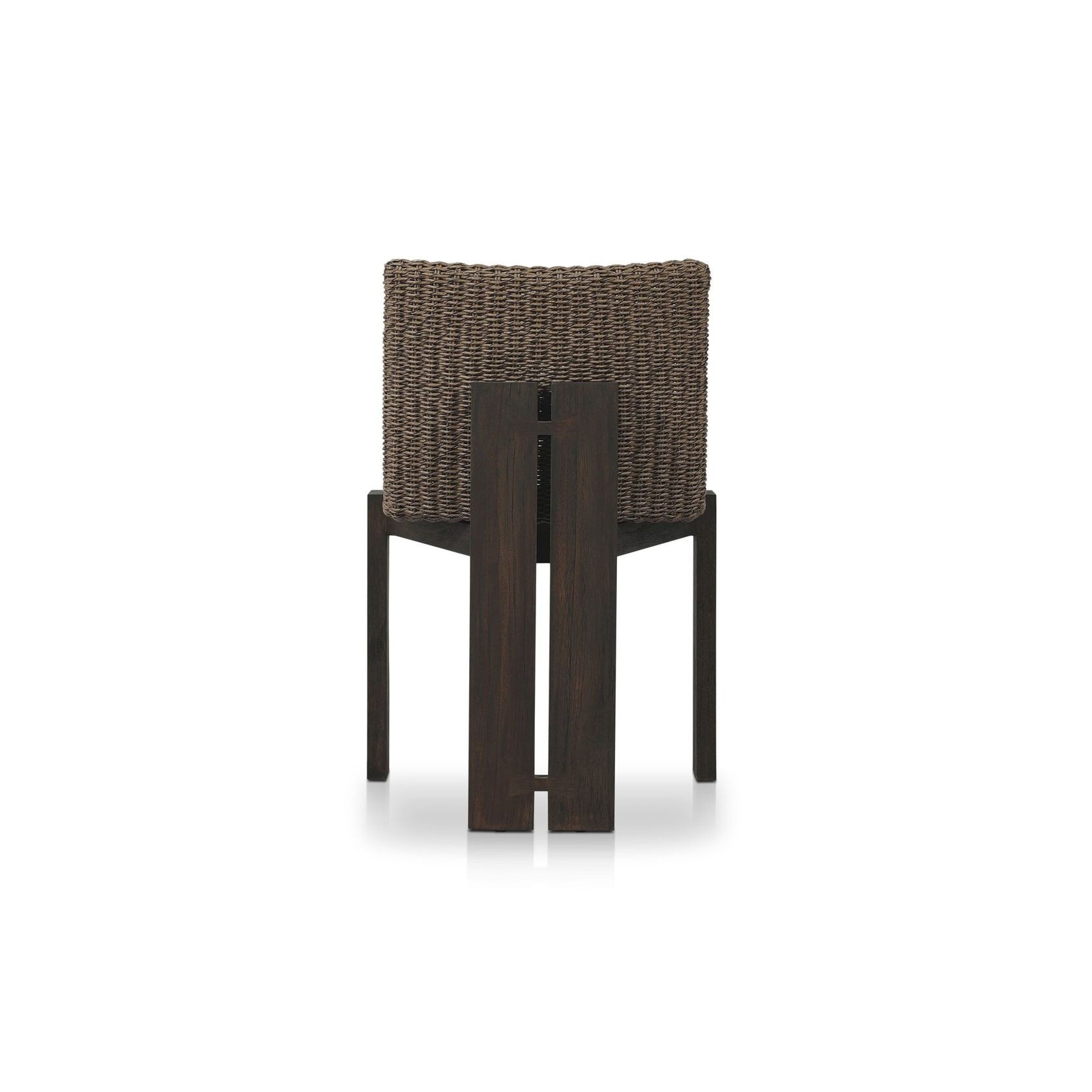 Roxy Outdoor Dining Chair in Faux Dark Hyacinth gallery detail image