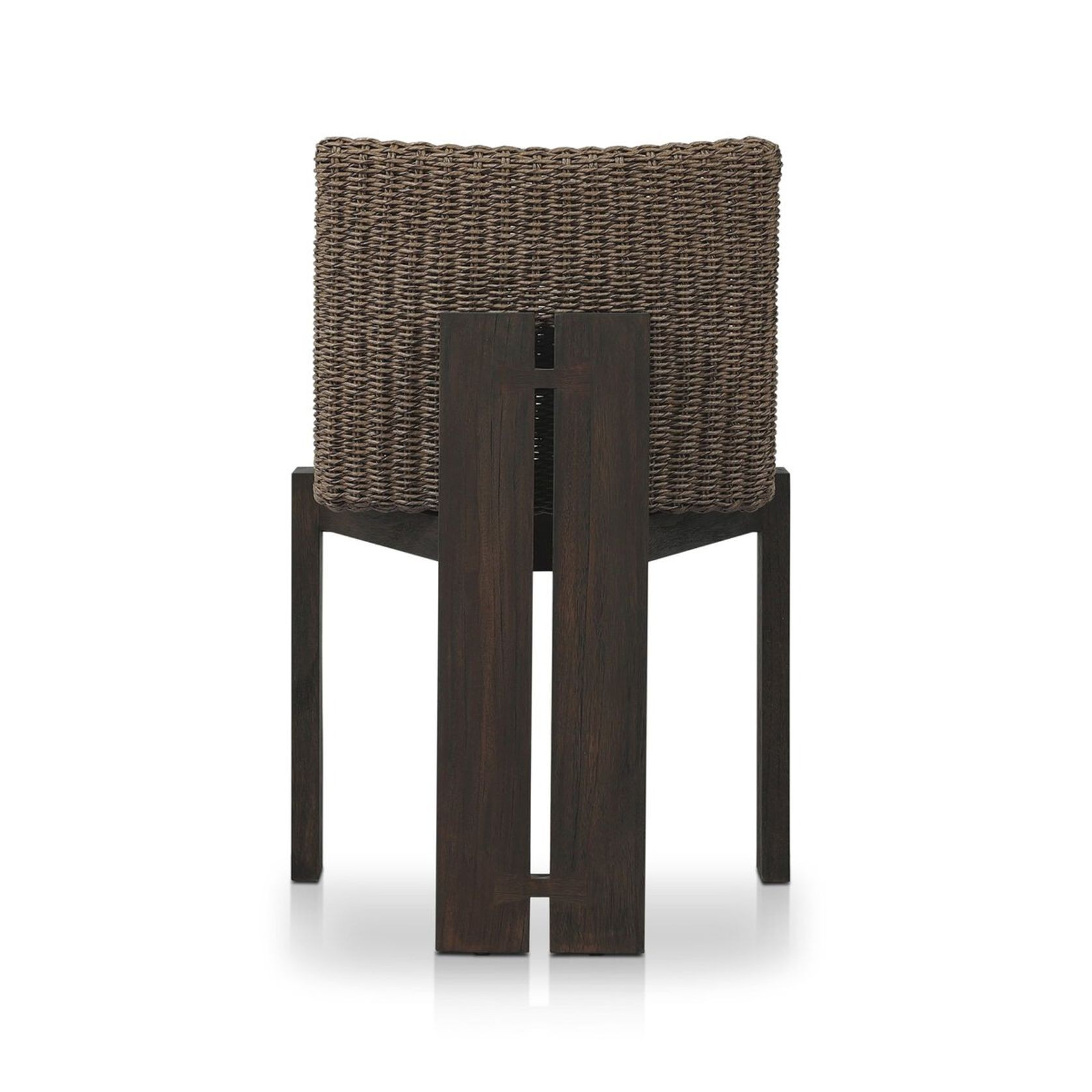 Roxy Outdoor Dining Chair in Faux Dark Hyacinth gallery detail image