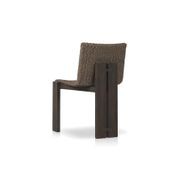 Roxy Outdoor Dining Chair in Faux Dark Hyacinth gallery detail image