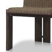 Roxy Outdoor Dining Chair in Faux Dark Hyacinth gallery detail image