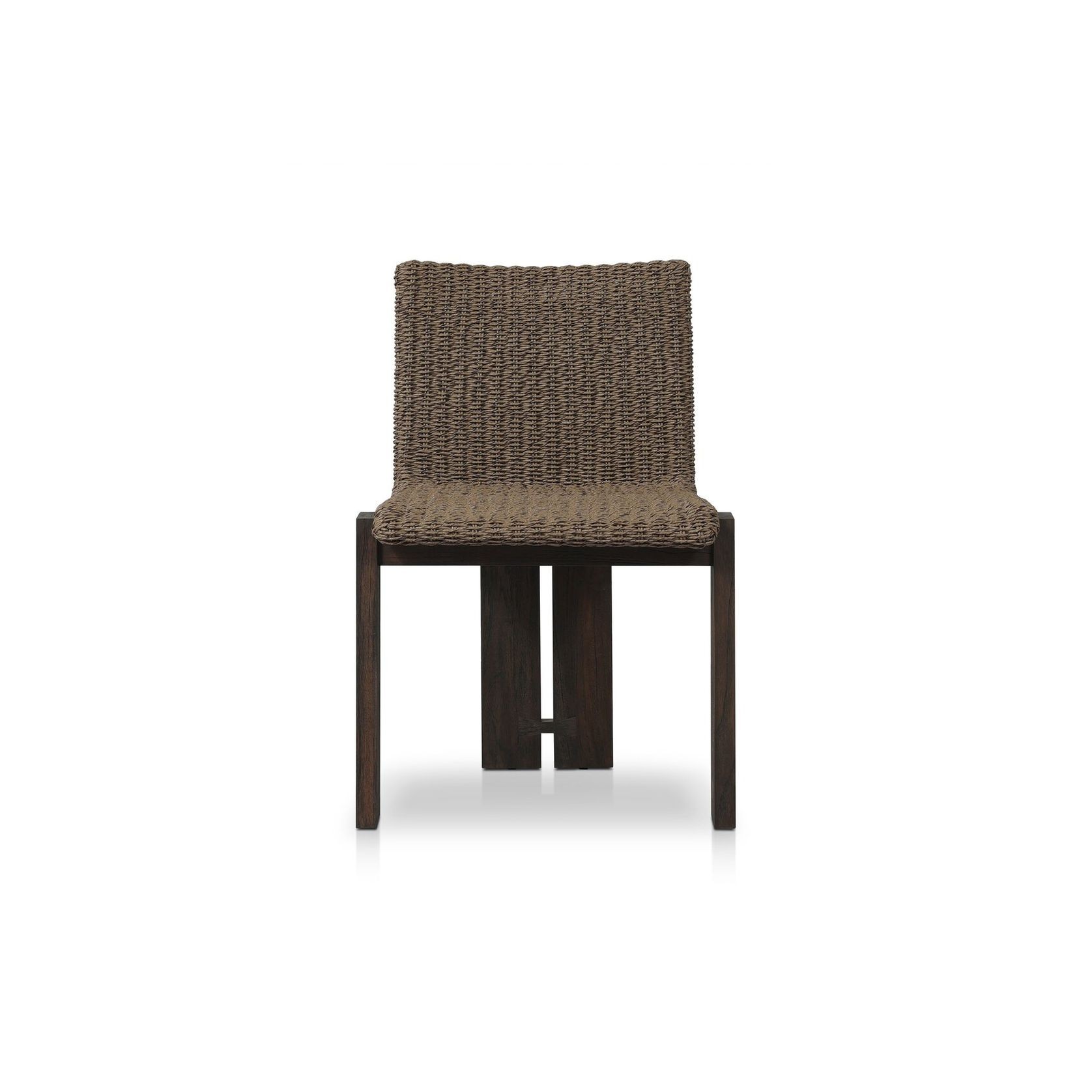 Roxy Outdoor Dining Chair in Faux Dark Hyacinth gallery detail image
