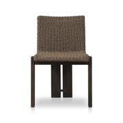 Roxy Outdoor Dining Chair in Faux Dark Hyacinth gallery detail image