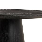Skye Poker Table in Washed Black & Bluestone gallery detail image