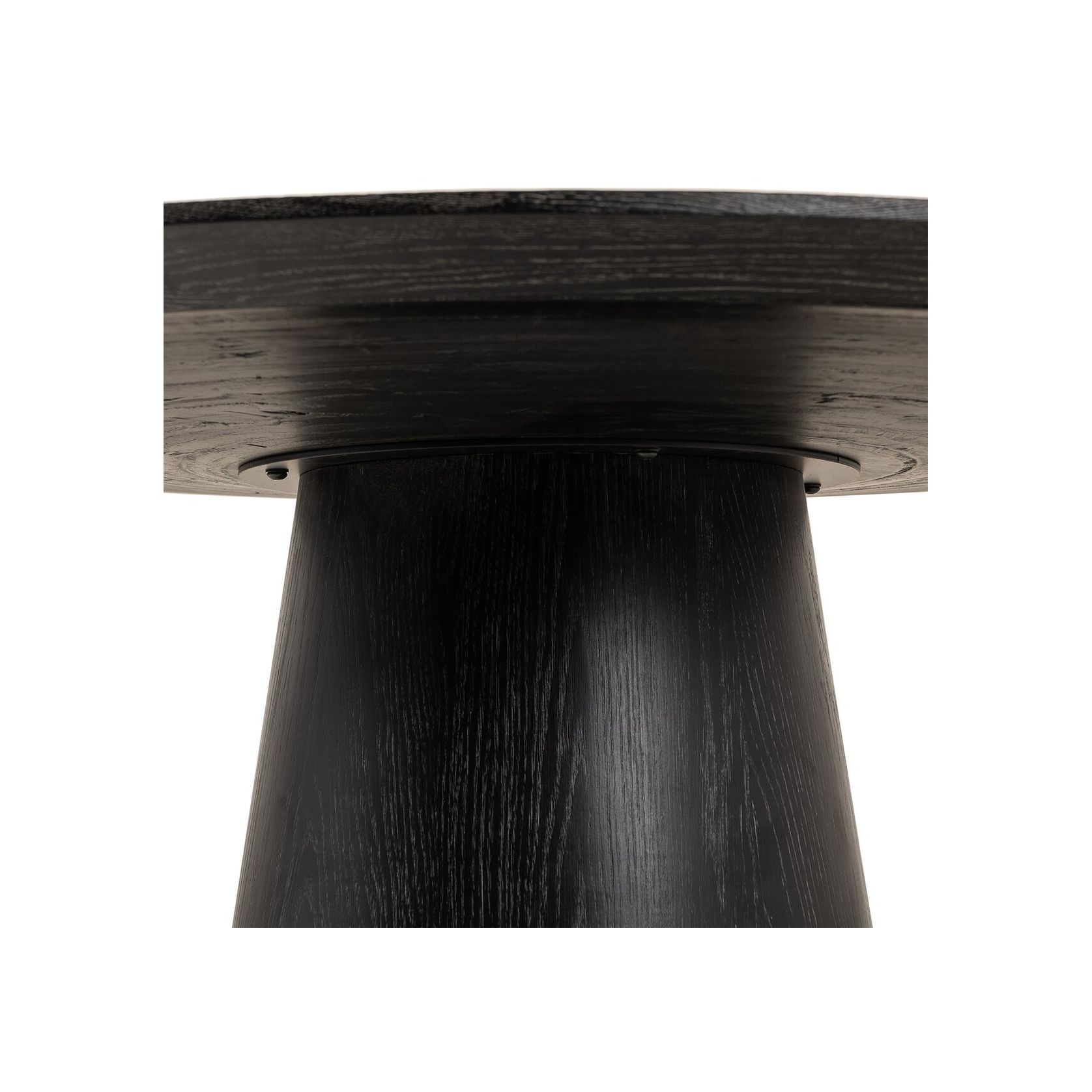 Skye Poker Table in Washed Black & Bluestone gallery detail image