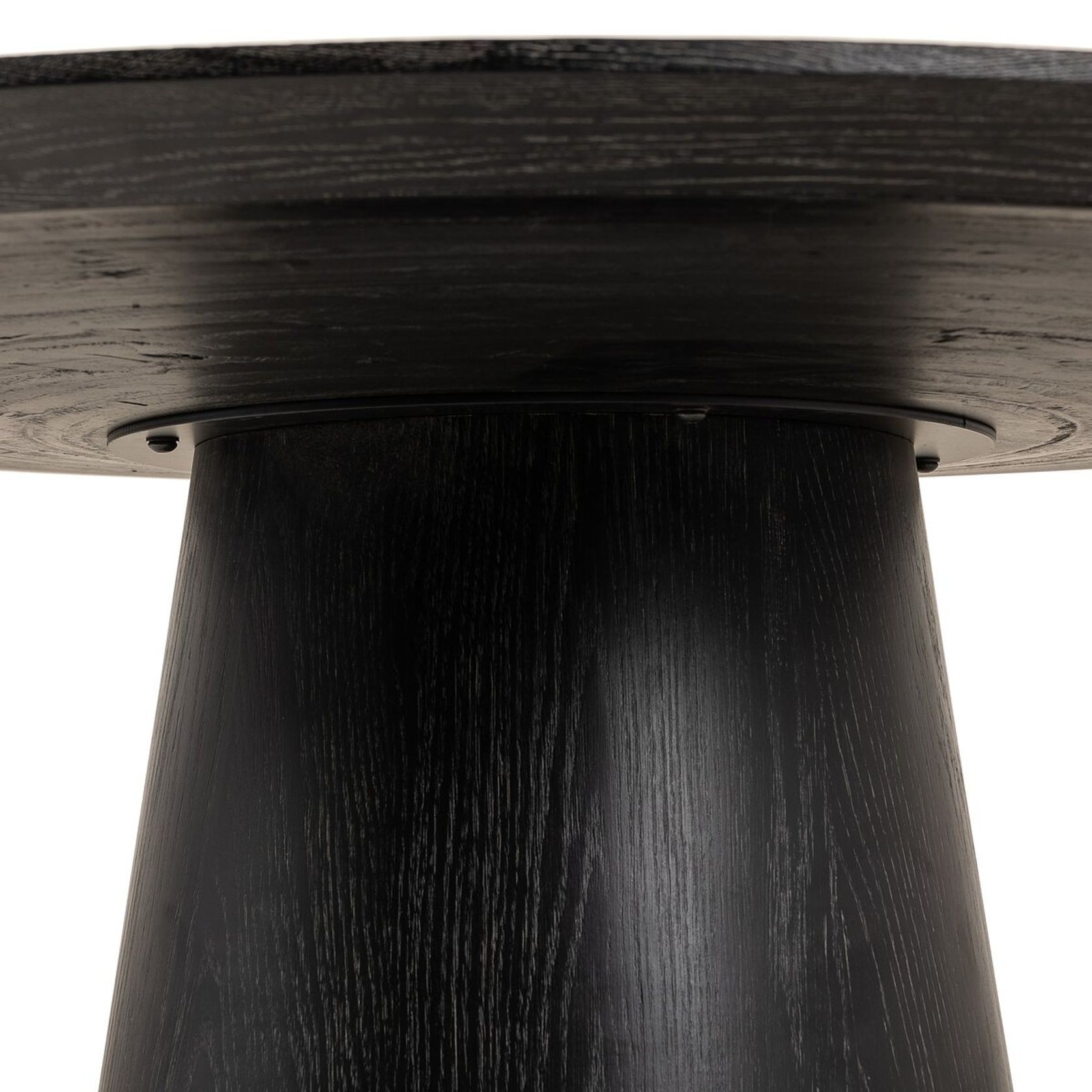 Skye Poker Table in Washed Black & Bluestone gallery detail image
