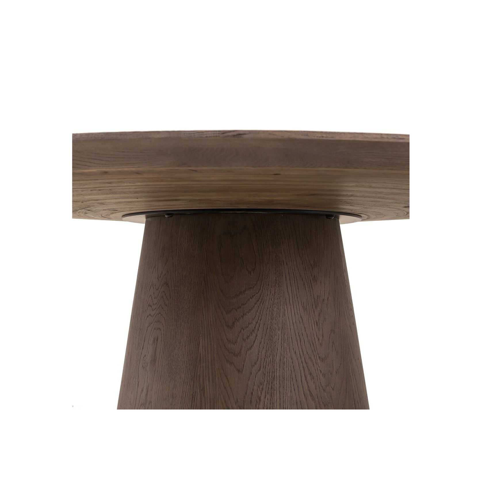 Skye Poker Table in Weathered Dark Oak gallery detail image