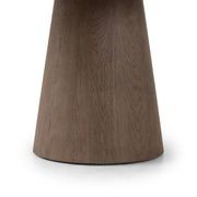 Skye Poker Table in Weathered Dark Oak gallery detail image