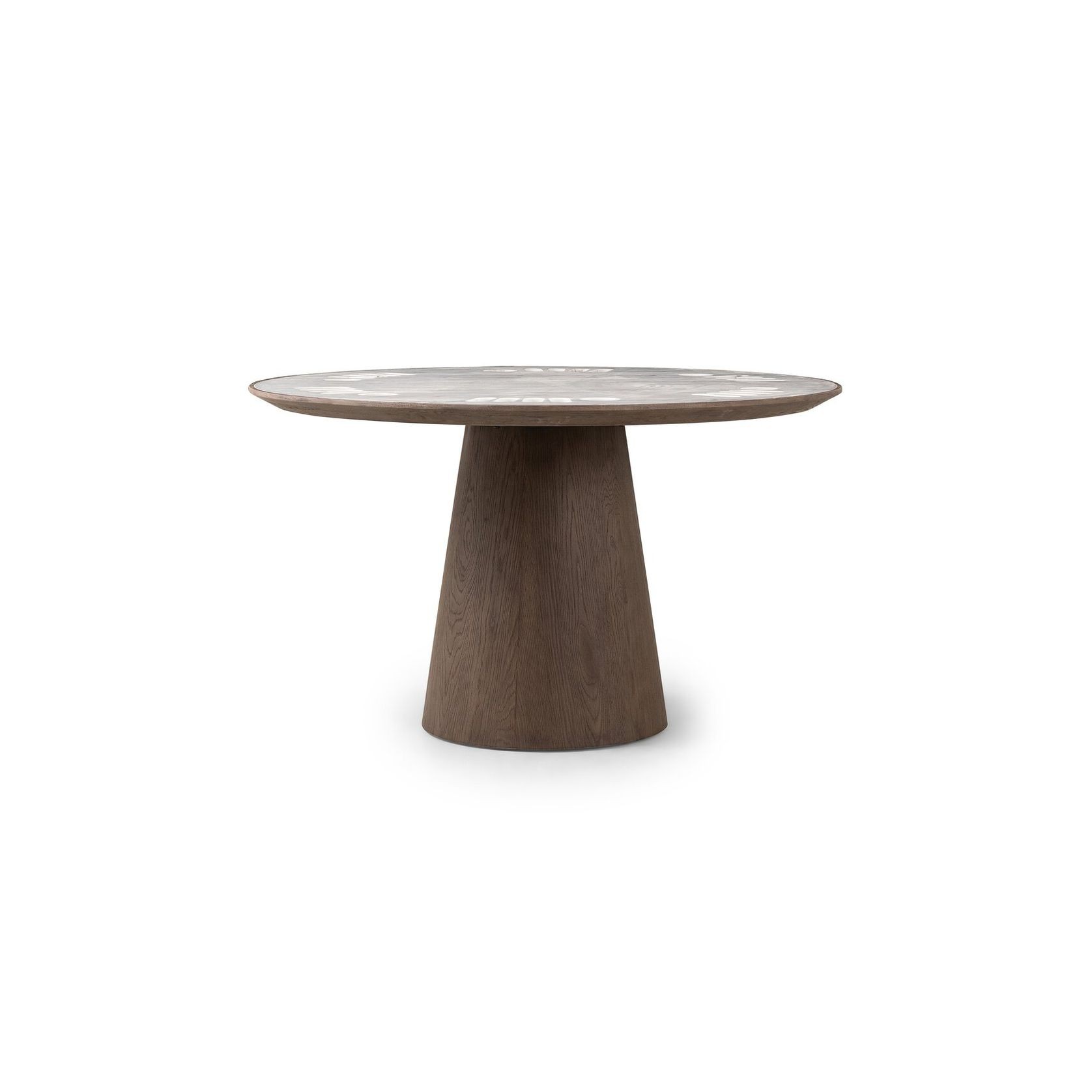 Skye Poker Table in Weathered Dark Oak gallery detail image