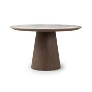 Skye Poker Table in Weathered Dark Oak gallery detail image