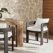 Jackson Outdoor Metal Dining Chair gallery detail image