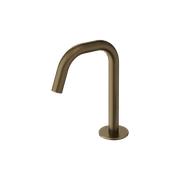 Serenity Basin Edge Spout Tumbled Antique Brass gallery detail image