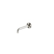 Serenity 185mm Wall Basin/Bath Set Spout only Brushed Nickel gallery detail image