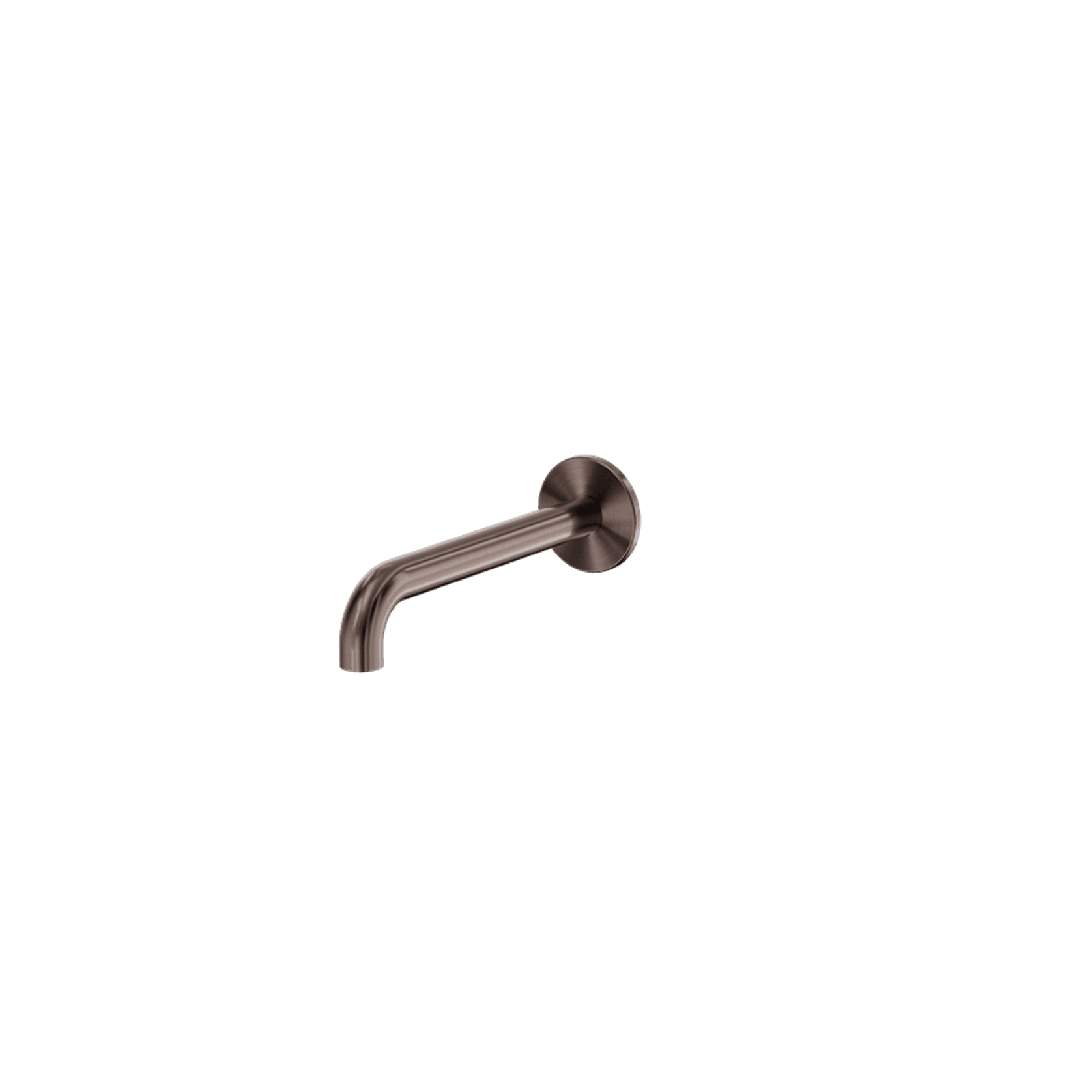 Serenity 160mm Wall Basin/Bath Set Spout only Brushed Bronze gallery detail image