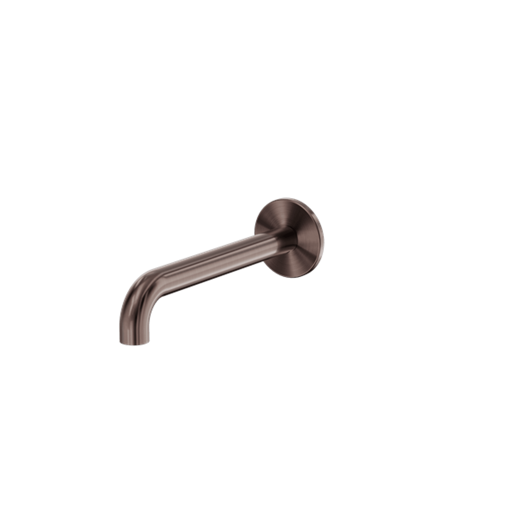 Serenity 220mm Wall Basin/Bath Set Spout only Brushed Bronze gallery detail image