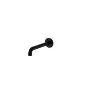 Serenity 160mm Wall Basin/Bath Set Spout only Matte Black gallery detail image