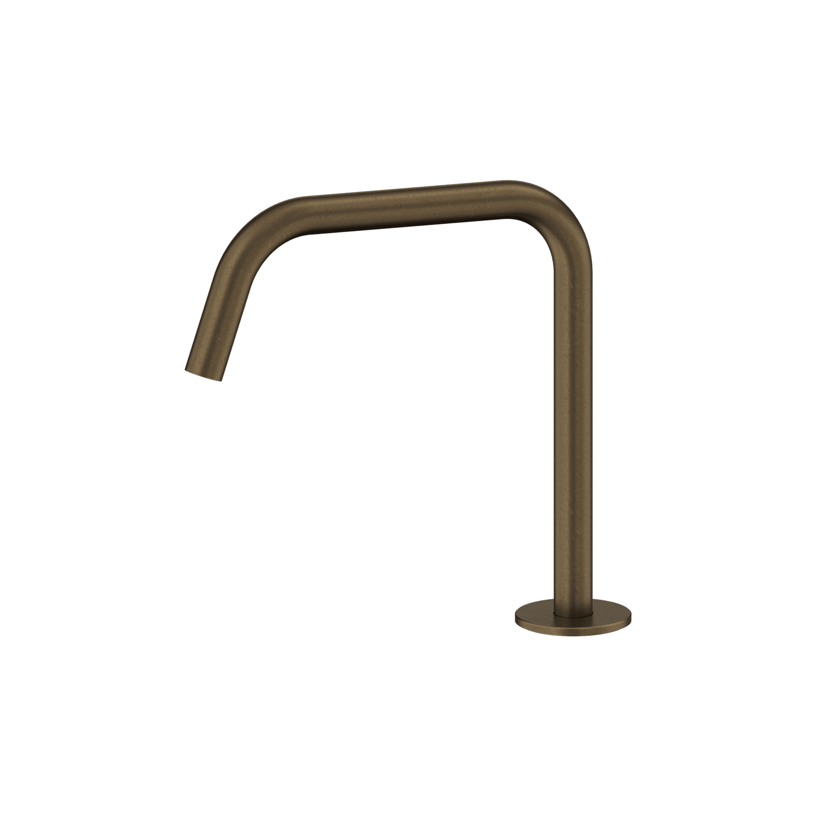 Serenity Bath/Kitchen Edge Spout II Tumbled Antique Brass gallery detail image