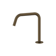 Serenity Bath/Kitchen Edge Spout II Tumbled Antique Brass gallery detail image