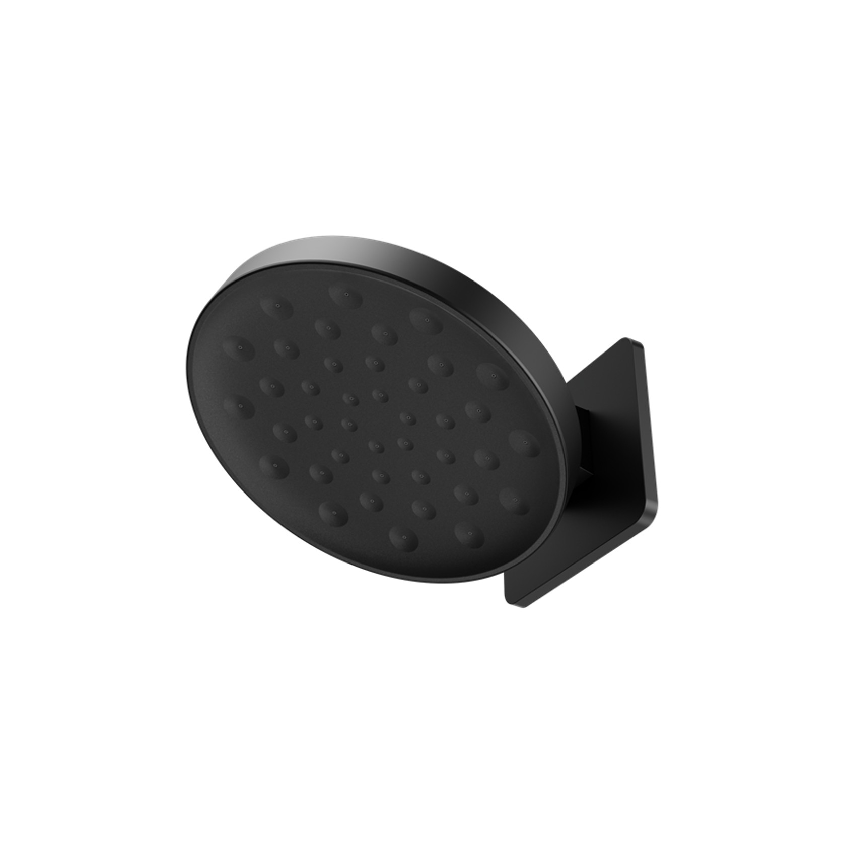 Serenity Wall Shower Head Matte Black gallery detail image