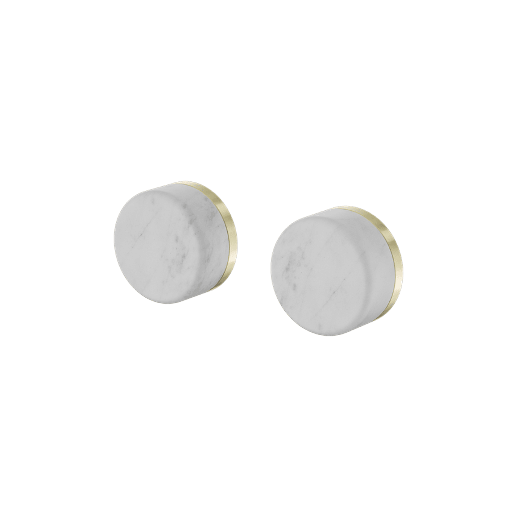 Serenity Wall Top Assembly With Carrara Handle Brushed Gold gallery detail image