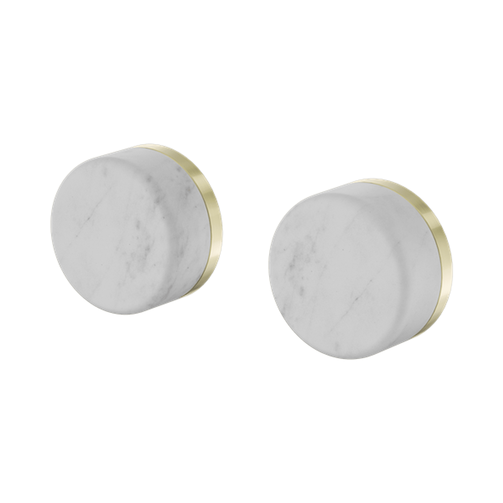 Serenity Wall Top Assembly With Carrara Handle Brushed Gold gallery detail image