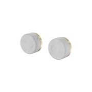 Serenity Wall Top Assembly With Carrara Handle Brushed Gold gallery detail image