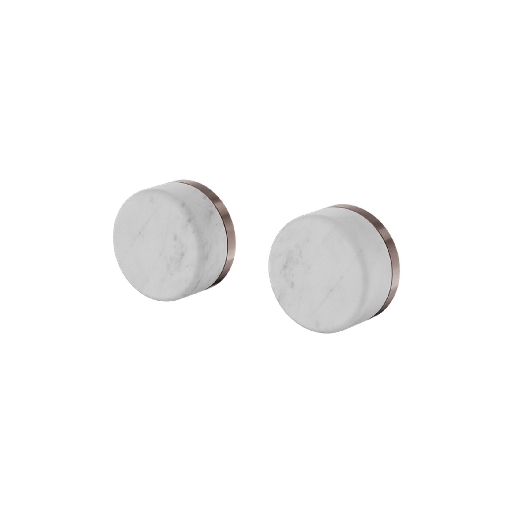 Serenity Wall Top Assembly With Carrara Handle Brushed Bronze gallery detail image
