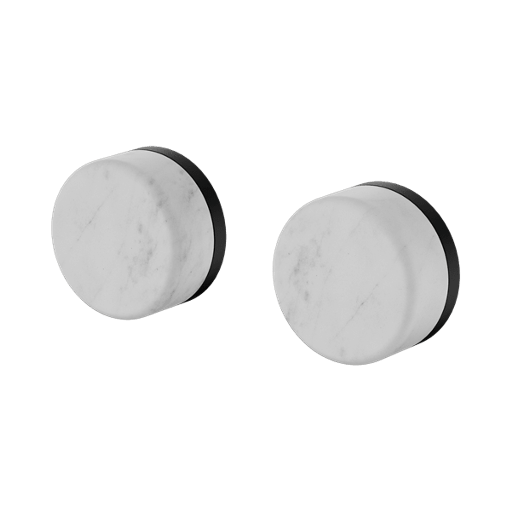 Serenity Wall Top Assembly With Carrara Handle Matte Black gallery detail image