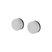 Serenity Wall Top Assembly With Carrara Handle Matte Black gallery detail image