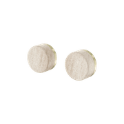 Serenity Wall Top Assembly With Rome Travertine Handle Brushed Gold gallery detail image