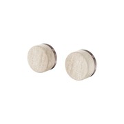 Serenity Wall Top Assembly With Rome Travertine Handle Brushed Bronze gallery detail image