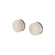 Serenity Wall Top Assembly With Rome Travertine Handle Gun Metal gallery detail image