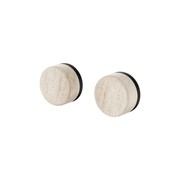 Serenity Wall Top Assembly With Rome Travertine Handle Matte Black gallery detail image