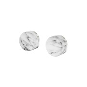 Serenity Wall Top Assembly With Arabescato Corchia Handle Brushed Nickel gallery detail image
