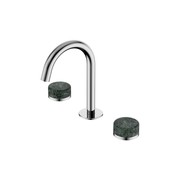 Serenity Basin Set Arc Spout With Verde Alpi Handle Chrome gallery detail image
